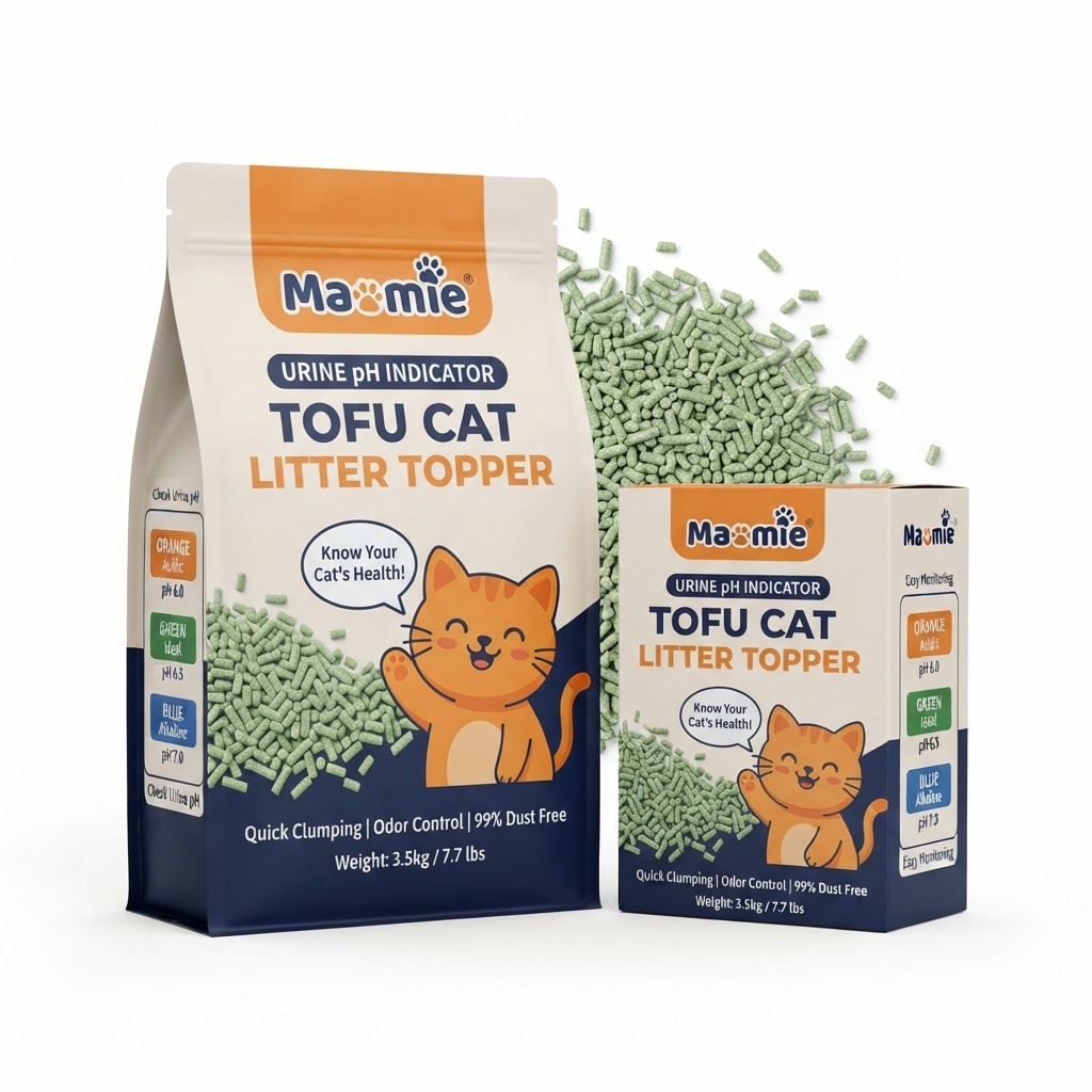 Maomie Urine pH Indicator Tofu Cat Litter Topper product